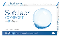 sofclear comfort lens package